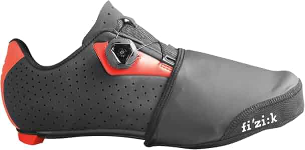 Amazon.com: Fizik Windproof Toe Covers, Black, X-Large/XX